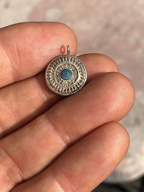 Pendentifs: Opal Silberanhänger – D'occasion à Wigoltingen par SANDROPAL 1