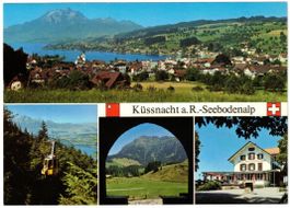 Küssnacht am Rigi - 4 Bild AK Seebodenalp