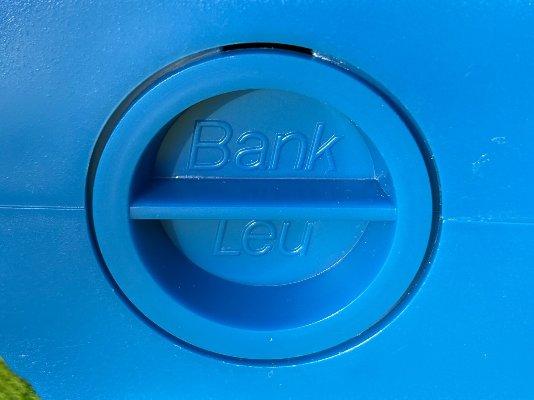 Salvadanai: BANKSPARDOSE BANK LEU – Usato da Wil SG venduto da rolandsflohland 2