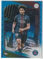 2025-26 Topps UCC Flagship Ibrahim Mbaye Blue Foil /150