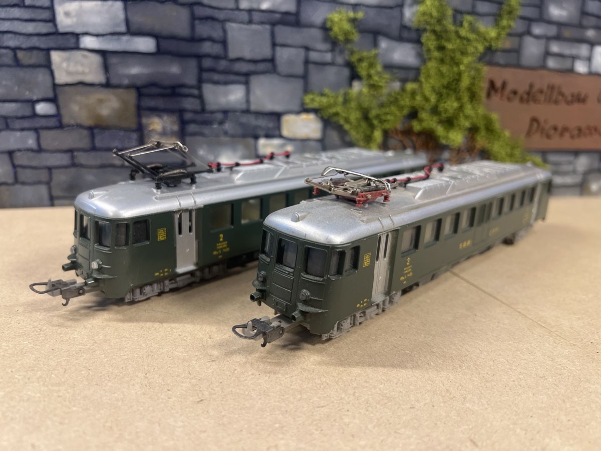 Lima Modellini di ferrovie: Lima Triebwagen RBe 4/4 SBB – Usato da Altdorf UR venduto da modellbau-widmer
