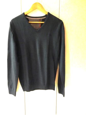 NEUER Herren Strick Pullover grün S'Oliver Gr. S - Ri24.16