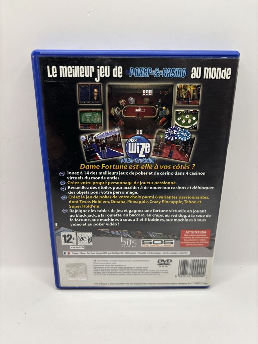 Giochi: Play Wize Poker & Casino PS2 – Usato da Genève venduto da sho_67qj 1