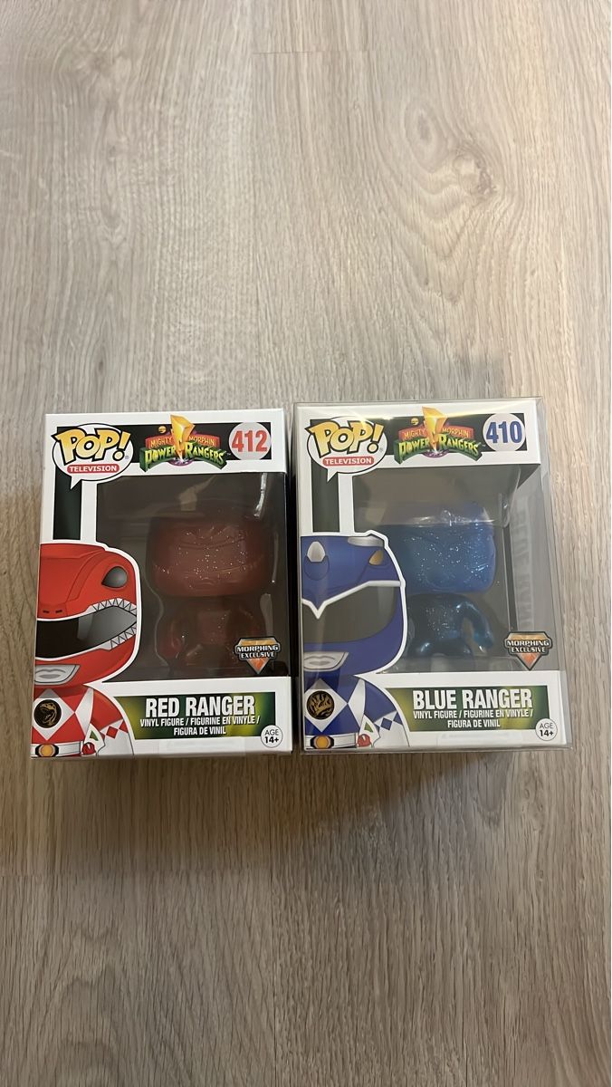 Funko Figuren: Funko Pop! Red & Blue Ranger Morphing Exklusiv – Neu und originalverpackt aus Heimberg von Dooomi15
