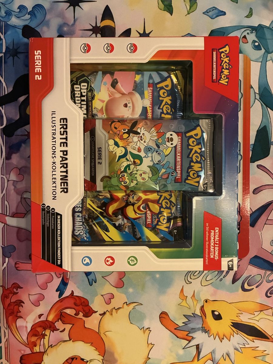 Pokémon Sammelbilder & Trading cards: Pokémon Sammelkarten Erste Partner Serie 2 – Neu und originalverpackt aus Schlieren von mutschellen8