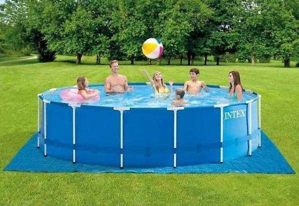 Piscina Rotonda Metal Frame 457cm x 457cm x 122cm 1