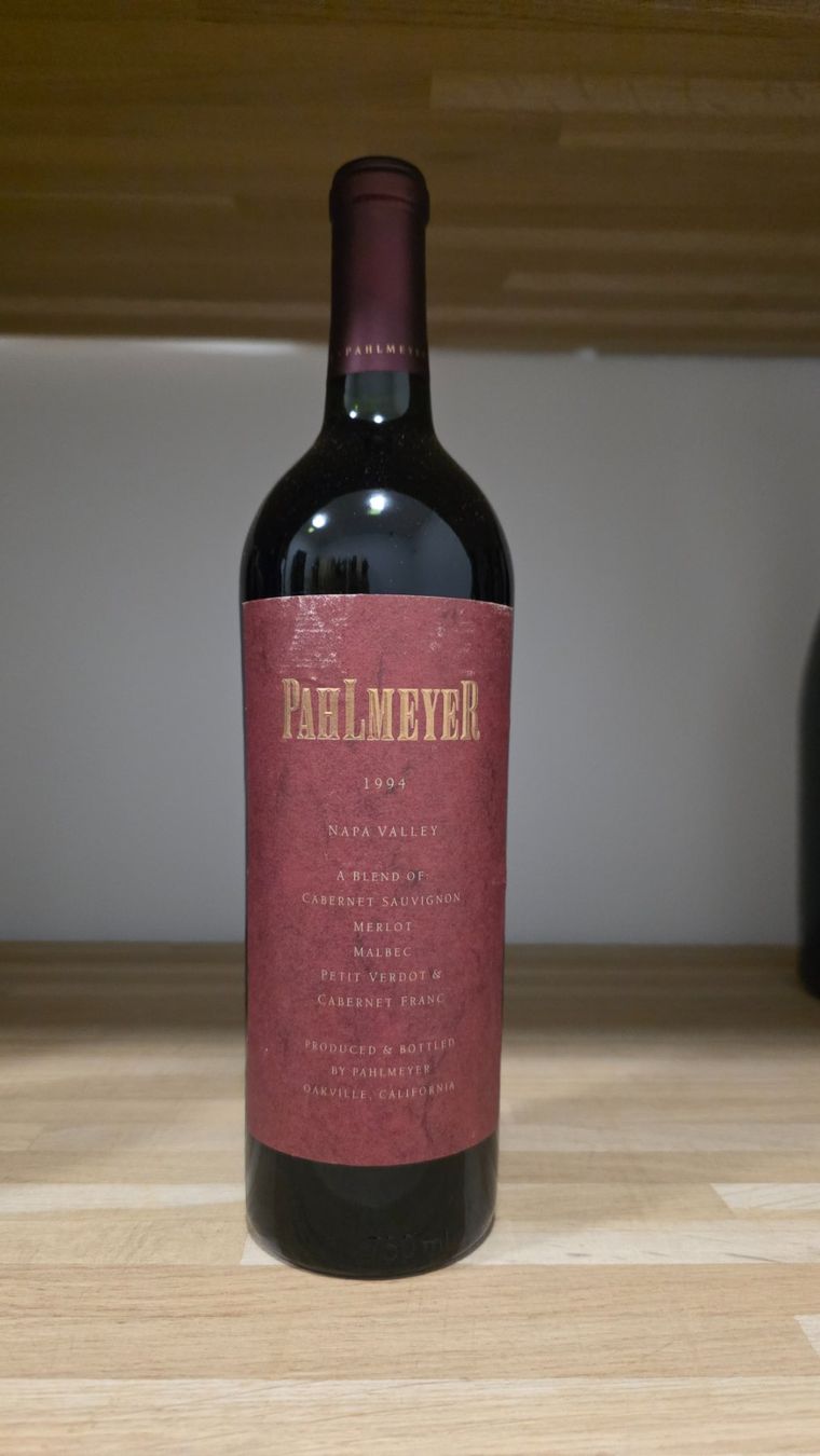 Vino: Pahlmeyer Blend 1994 - 75cl – Nuovo e nell'imballaggio originale da Steinmaur venduto da Mediascan