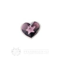 BACCARAT ETOILE DE MON COEUR ANHÄNGER SILBER VIOLETT NEU