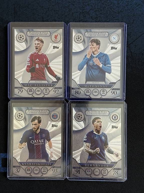 Topps Sammelbilder & Trading cards: Topps Match attax 4er Bundle – Gebraucht aus Flamatt von Prostaff85