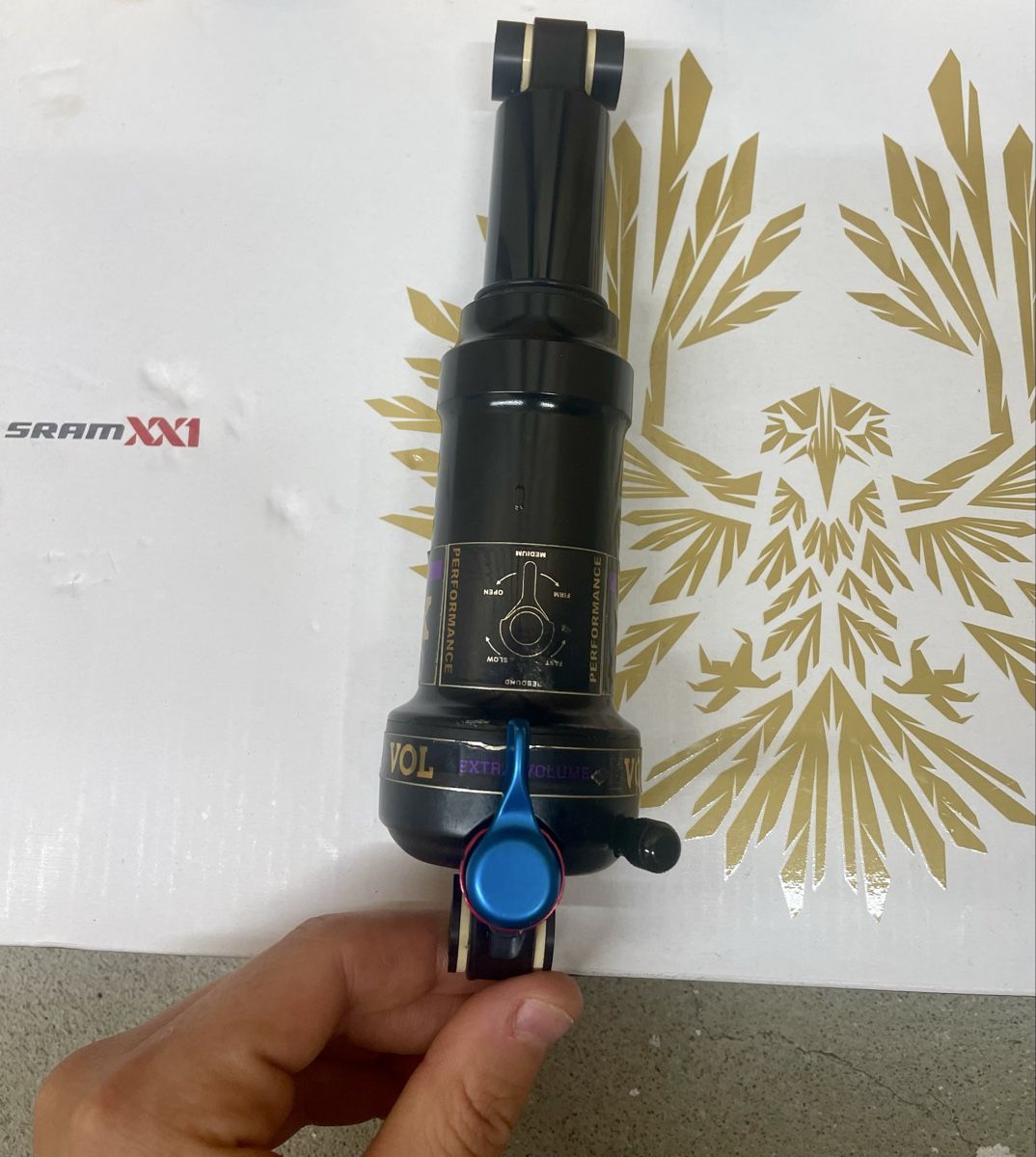Fox Pezzi di ricambio: FOX FLOAT FACTORY PERFORMANCE EVOL Dämpfer Gold Violett – Usato da Münchwilen TG venduto da Doke_Power7 1