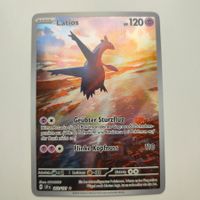 Pokemon Latios Illustration Rare Surging Sparks 203