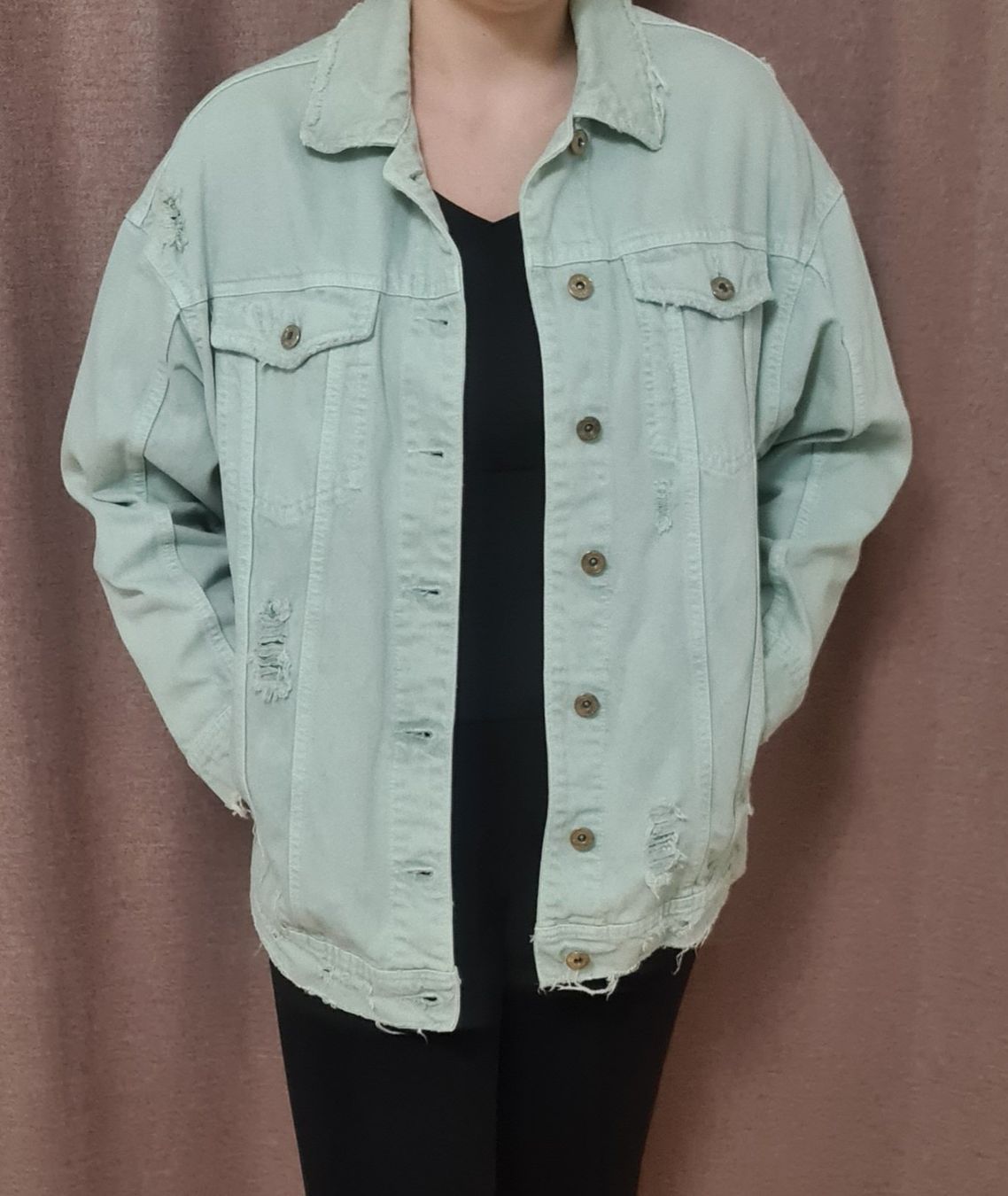 Zara Giacche: Jeansjacke Damen – Nuovo (secondo la descrizione) da Glattpark(Opfikon) venduto da ejo_m8fr