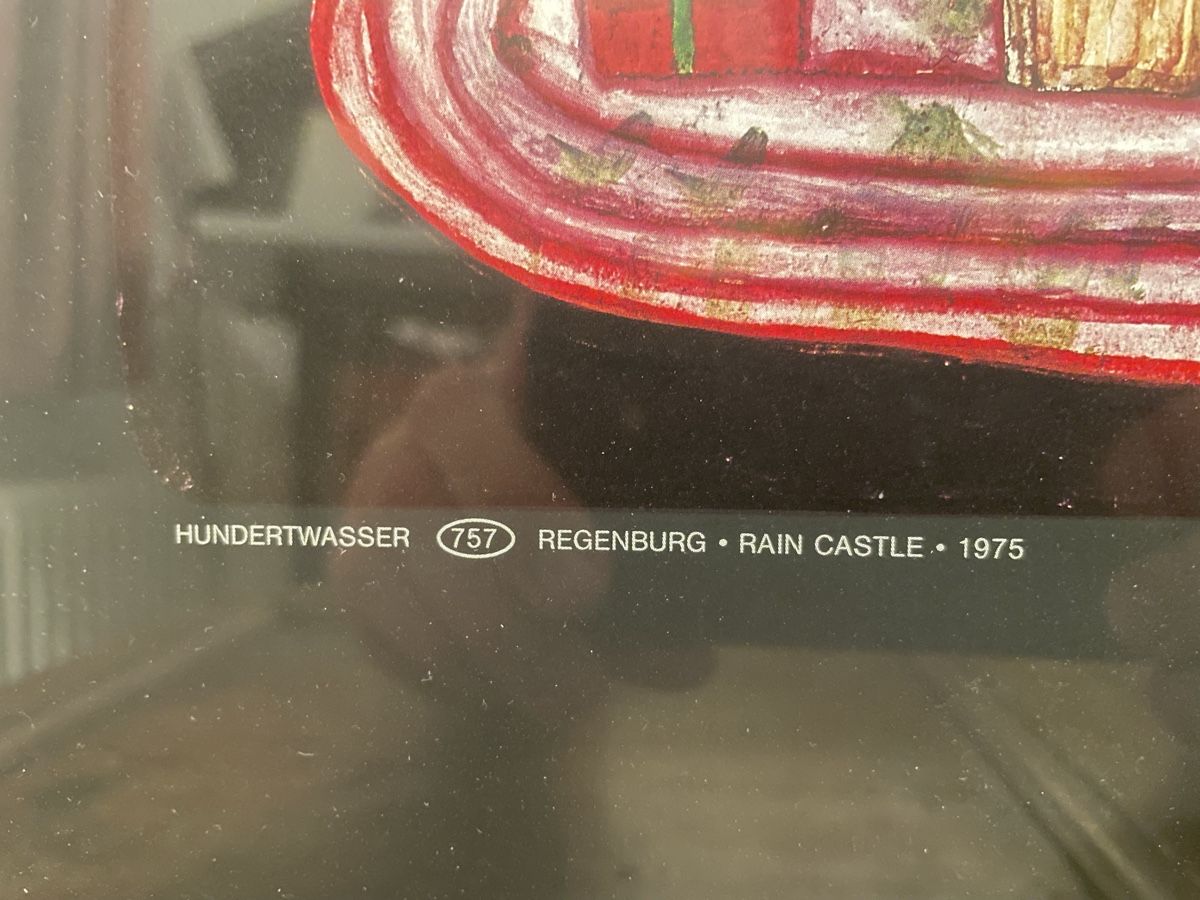Foto & Immagini: 5 Hundertwasser-Kunstdrucke, gerahmt - Set – Usato da Wallisellen venduto da Raspberrypi 7