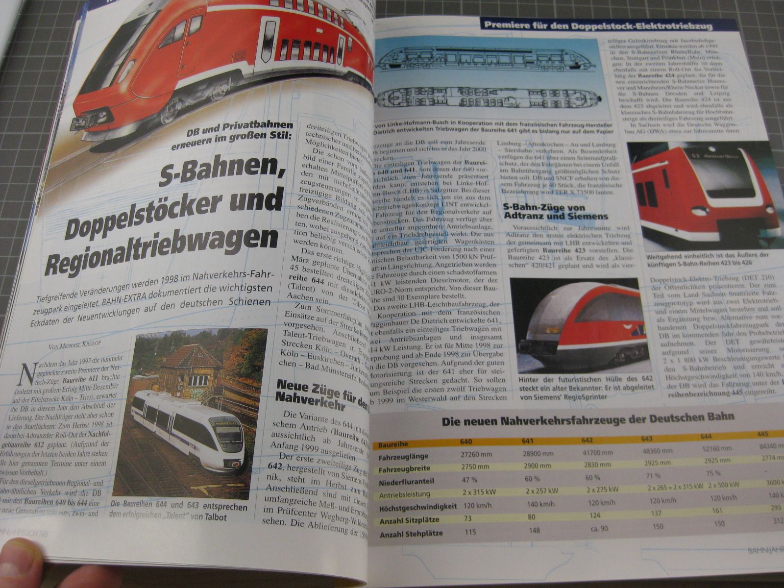 Livres: Heft: Bahn-Jahrbuch 1998 – D'occasion à Malters par Marosko 4