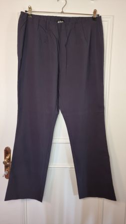 🌺Ulla Popken Stoffhose Gr. 48 Dunkelblau Bequem🌺
