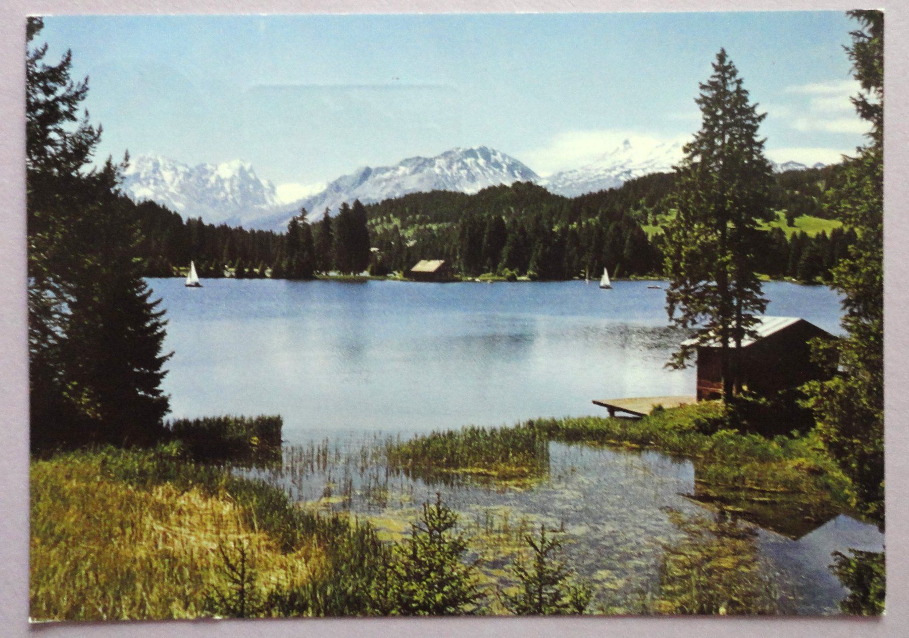 Cartoline postali: Lenzerheide-Valbella, 1500 m ü.M., Heidsee – Usato da Fétigny venduto da Billy2miny