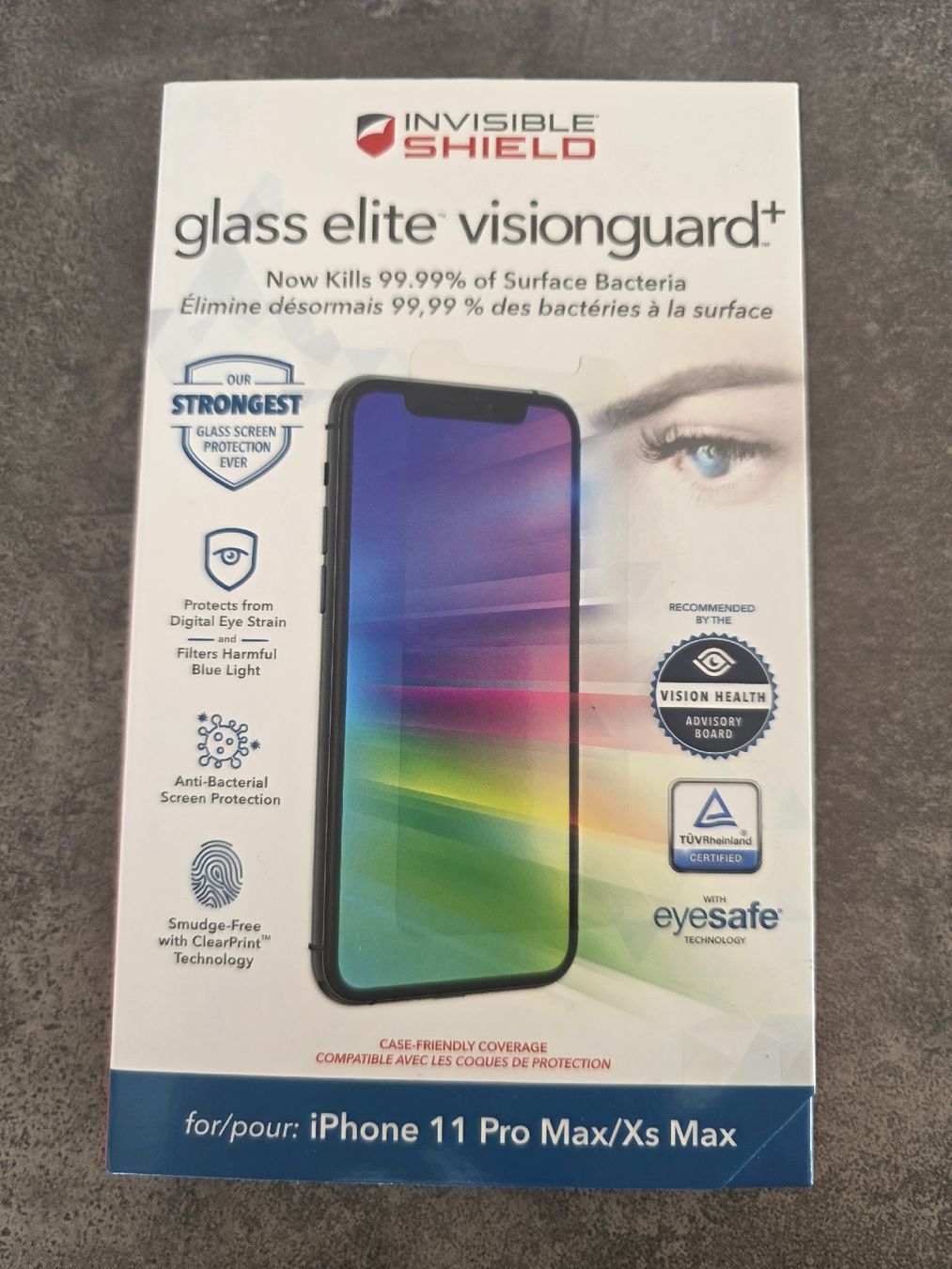 Ritocchi & pellicole di protezione: verre trempé Zagg iPhone 11 Pro Max / iPhone xs max – Nuovo e nell'imballaggio originale da Riaz venduto da dex_mnf8