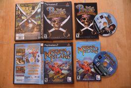 Pirates The Legend of Black Cat + Monkey Island (CIB)