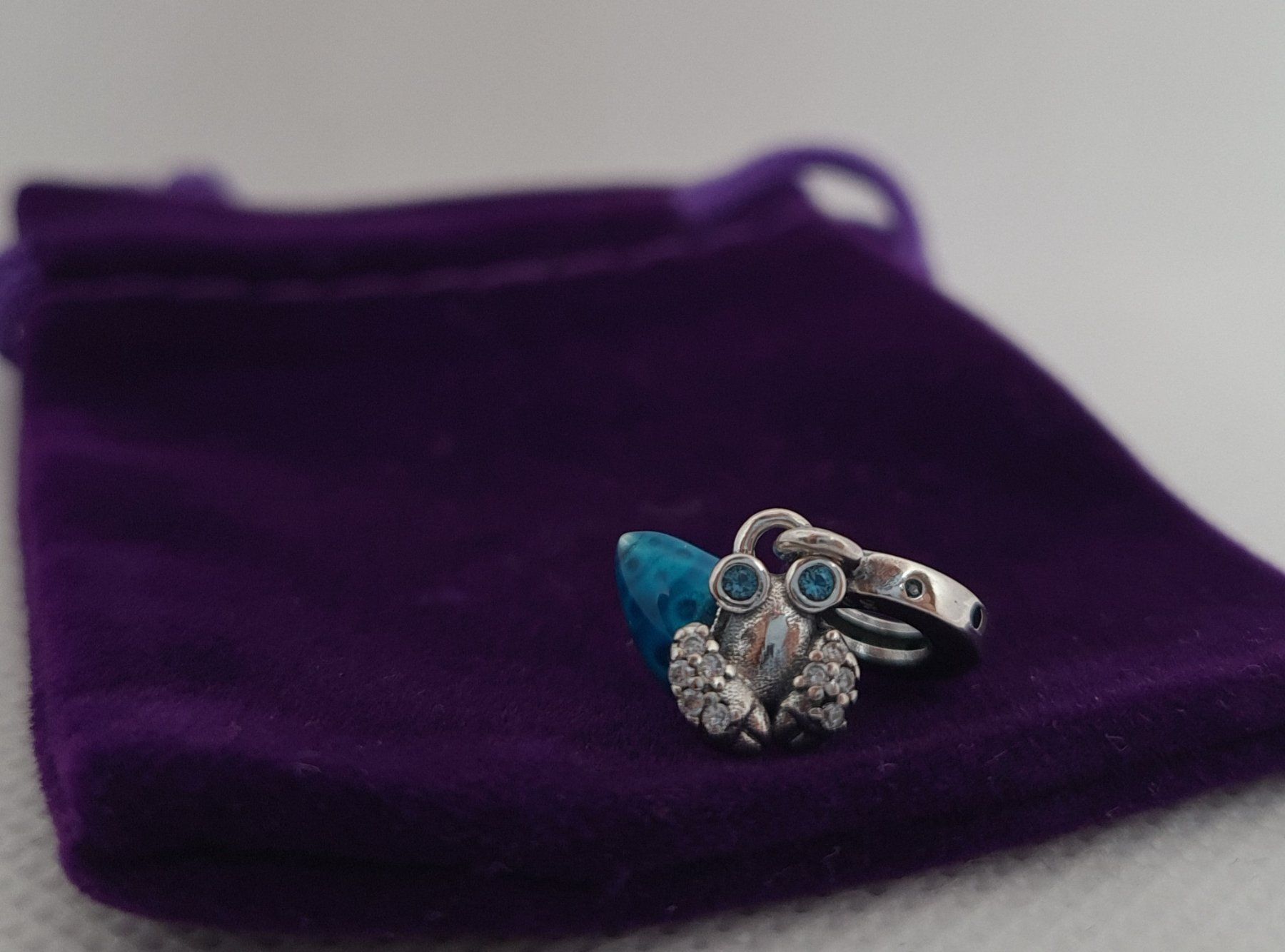 Ciondoli: Silber Charm Einsiedlerkrebs +Garantie – Nuovo (secondo la descrizione) da Rotkreuz venduto da Carbone_Bijou-Shop