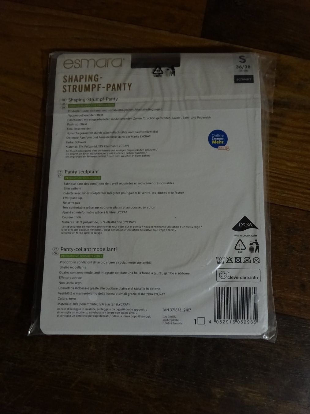 Calze & Collant: Strumpfhose-Shaping/Esmara – Nuovo e nell'imballaggio originale da Rothrist venduto da Mistery1 1