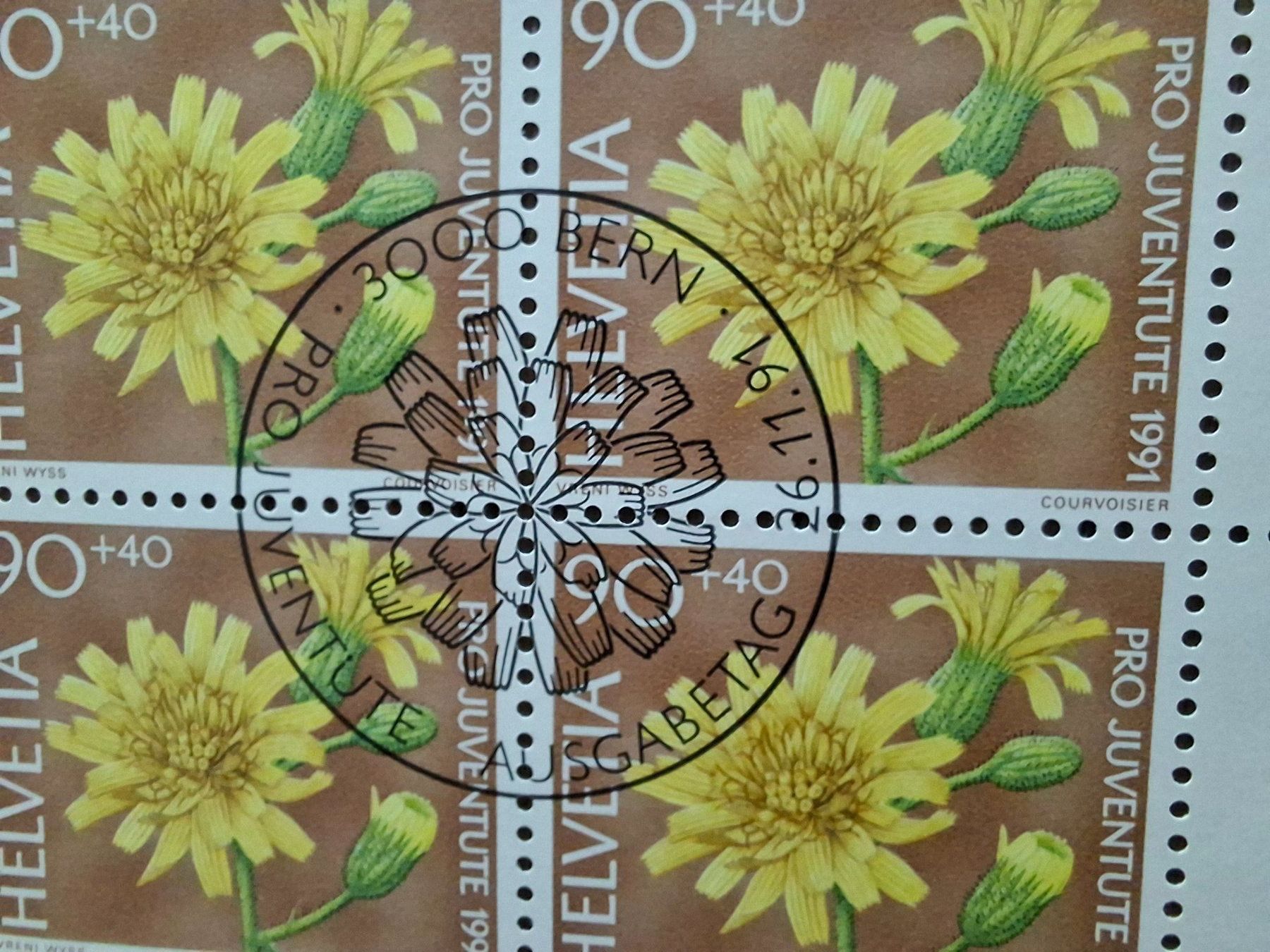 Tutti i francobolli: 4er Blocks: Pro Juventute 1991 – Nuovo (secondo la descrizione) da Hinterkappelen venduto da 1399 9