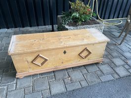 Holztruhe, Antike Truhe,