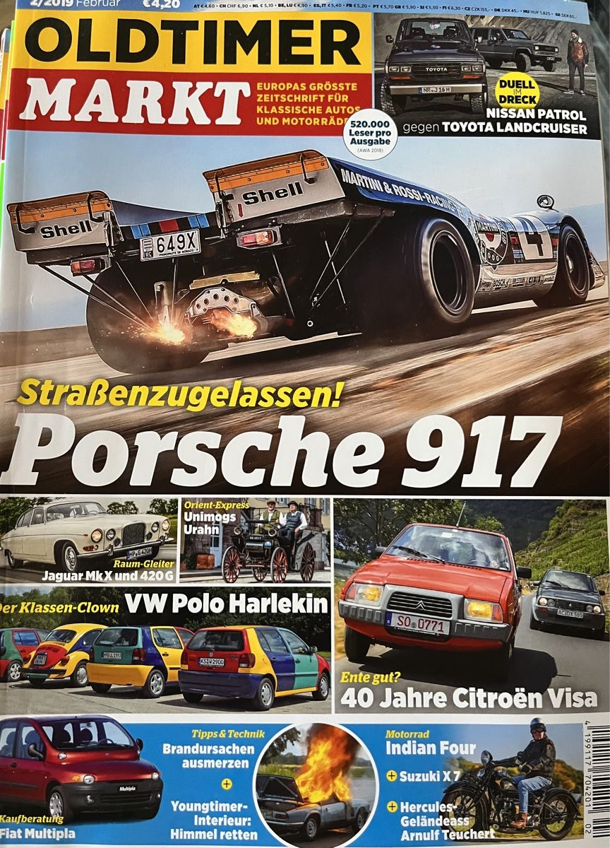 Riviste & Magazine: OLDTIMER MARKT/42 Ausgaben/2017-24 – Usato da hunzenschwil venduto da Oldipark 2