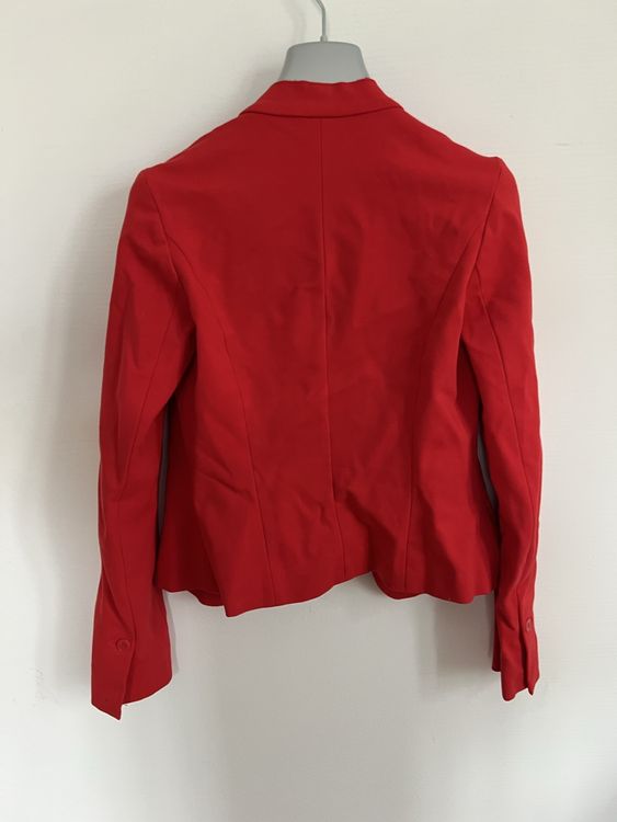 Marc Cain Giacche: Marc Cain Blazer rot Gr. 34 Elegant Übergangsjacke – Usato da Solothurn venduto da Brini06 4
