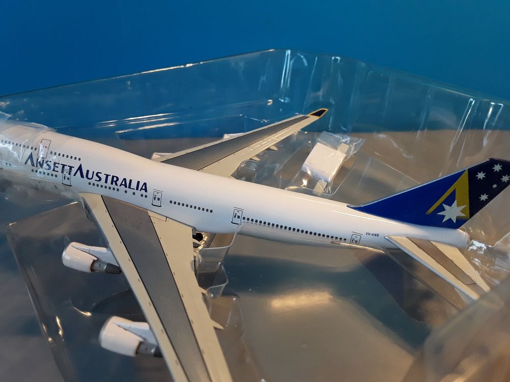 Ansett Australia _ Boeing B747 412 _ limited Edition _ 1:400 | Kaufen ...