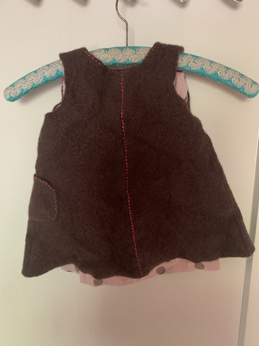 Vestiti & Gonne: Warm Wollkleid / Röckli Gr. 86  – Usato da Laufen venduto da Nivo33 2