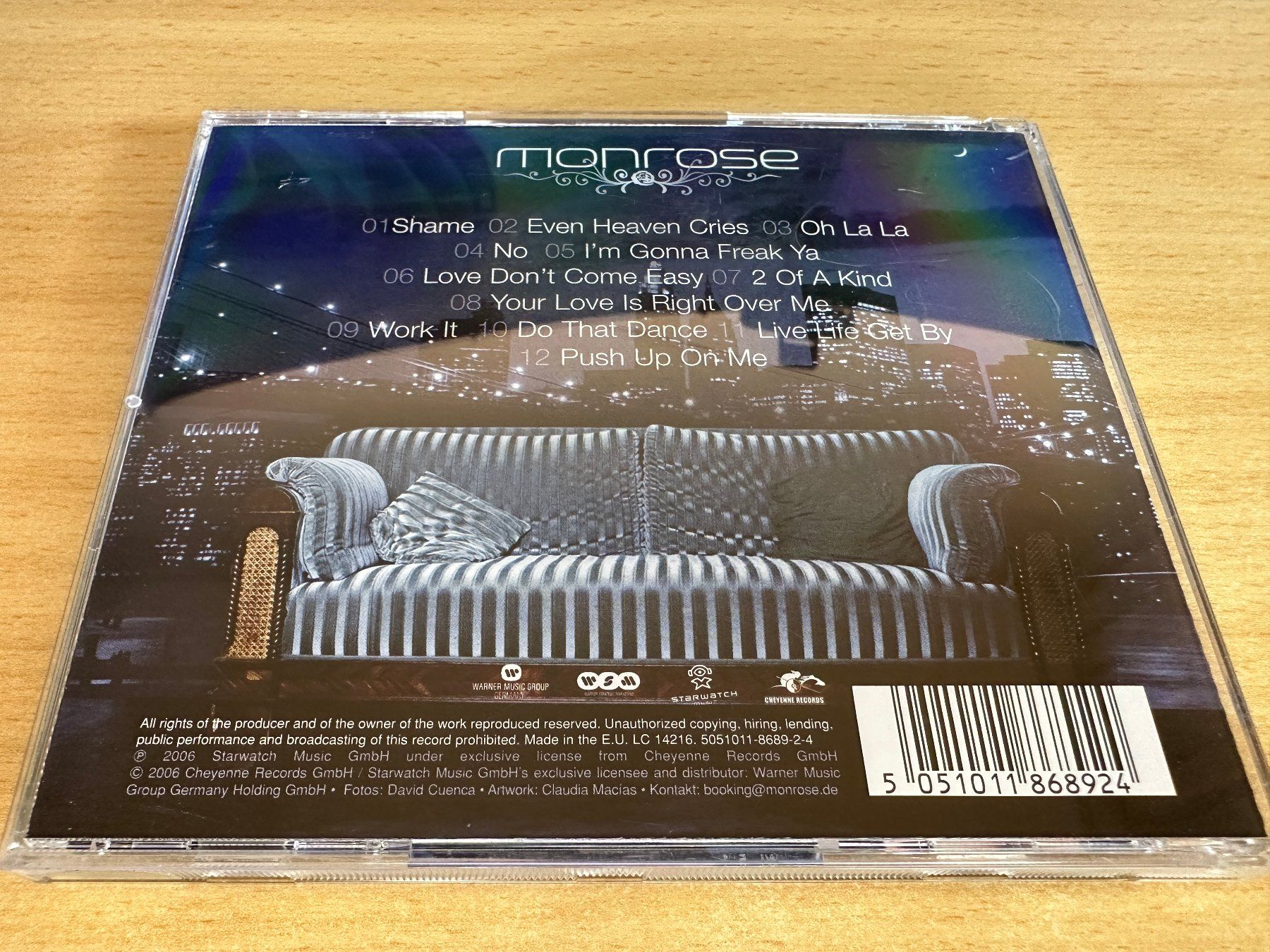 CD: Monrose – Temptation – Usato da Rikon im Tösstal venduto da Alpenmutz 1