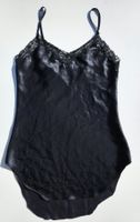 Victoria's secret nuisette noir satin avec dentelle taille S