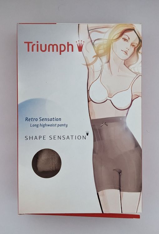 Gaine Taille Haute Triumph Amazing Sensation - Bleu Violacé - Taille FR44