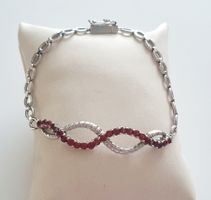 Silber  armband,  Amkette aus 925 Silber , Sterlingsilber