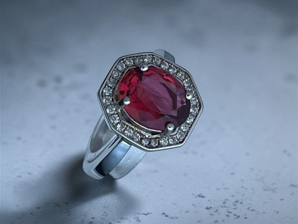 Ringe: Ring Bague Ruby in Silver / Silber / Argent Size 52 – Neu (gemäss Beschreibung) aus Apples von the_7jtf 2