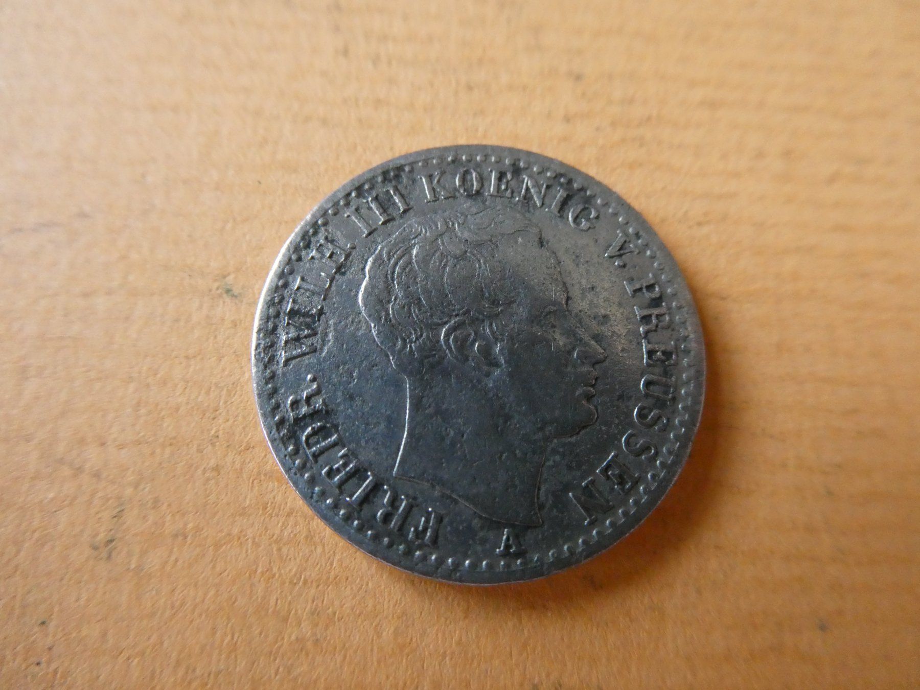 Tutti le monete: Preussen 1823, 1/6 Taler - Silber – Usato da Hinterforst venduto da Rohusri 1