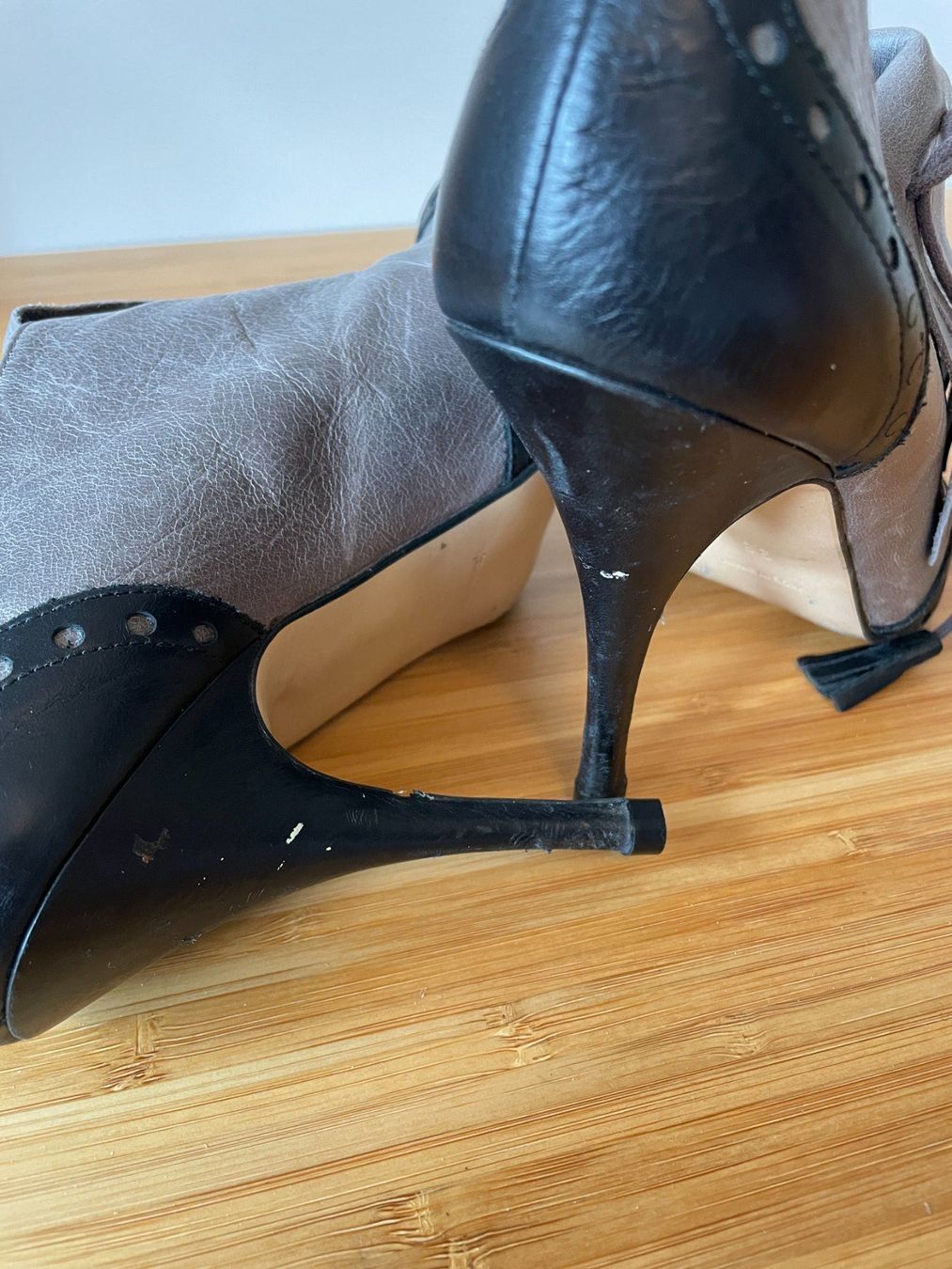 Damenschuhe: Derby à talons - Cuir souple italien – Gebraucht aus Gais von ann_5jlh 4