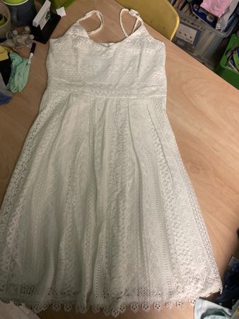 ONLY Sommerkleid Gr. 34, weiss, Spitze