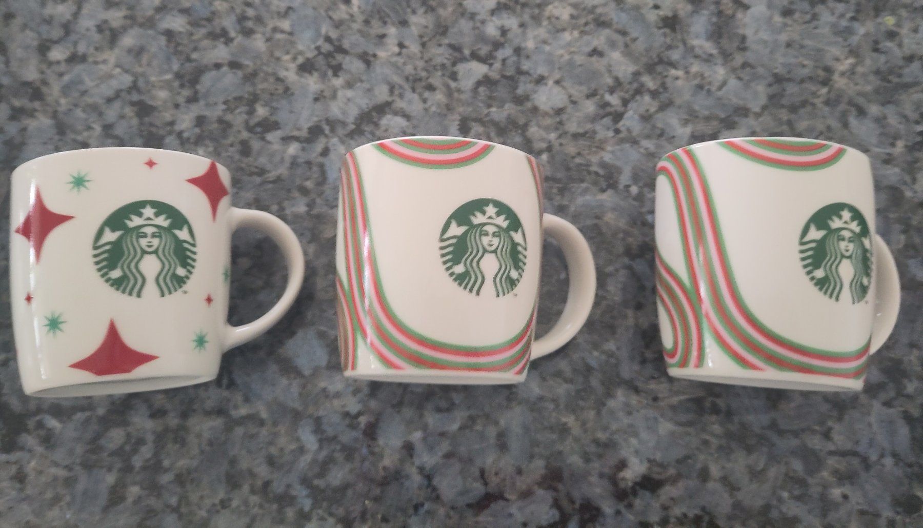 Starbucks Tazze: 3 Starbucks Tassen Mugs 260ml Small – Usato da Münchenwiler venduto da Maxli2008