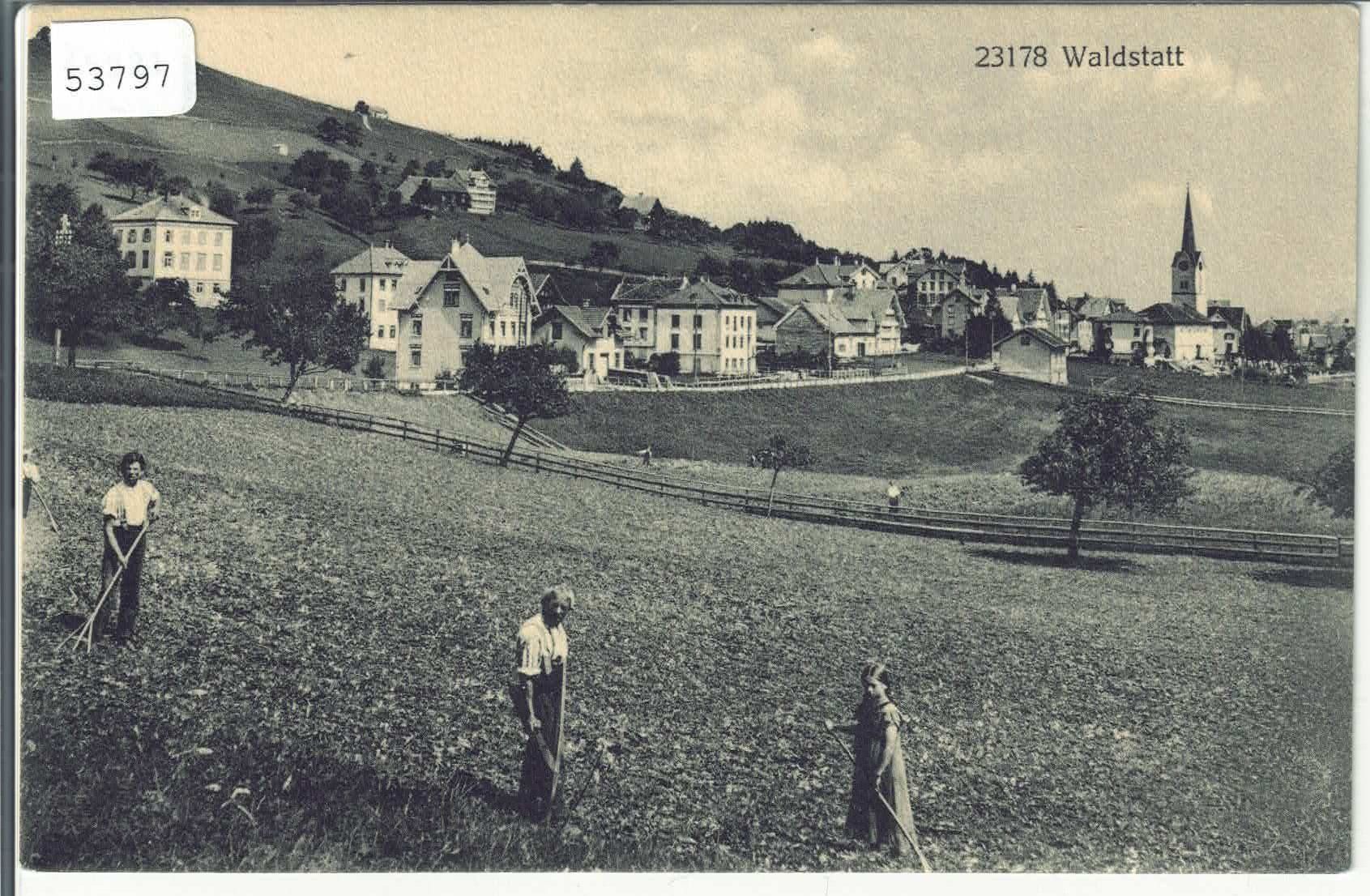 Cartoline postali: Waldstatt - Sommer beim Heuen – Usato da Ettingen venduto da Kartenplanet