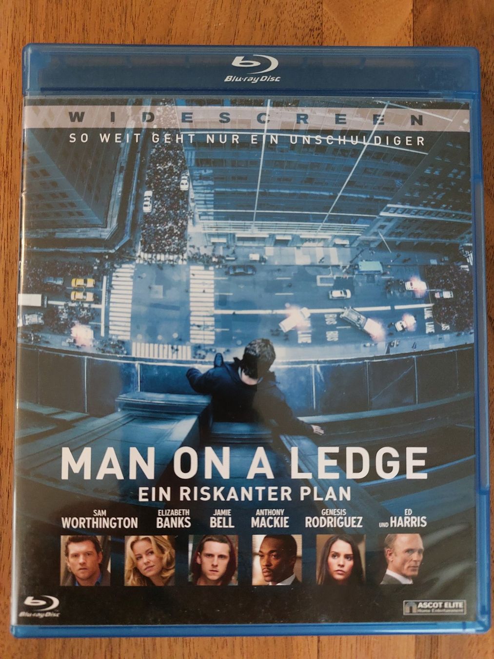 Tutti i DVDs: Blu Ray - Man on a Ledge  Riskanter Plan – Usato da Rheinfelden venduto da FilmAuktion