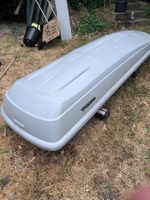 Volvo Dachbox mit Schienenträgeruntergestell (war auf XC60 )