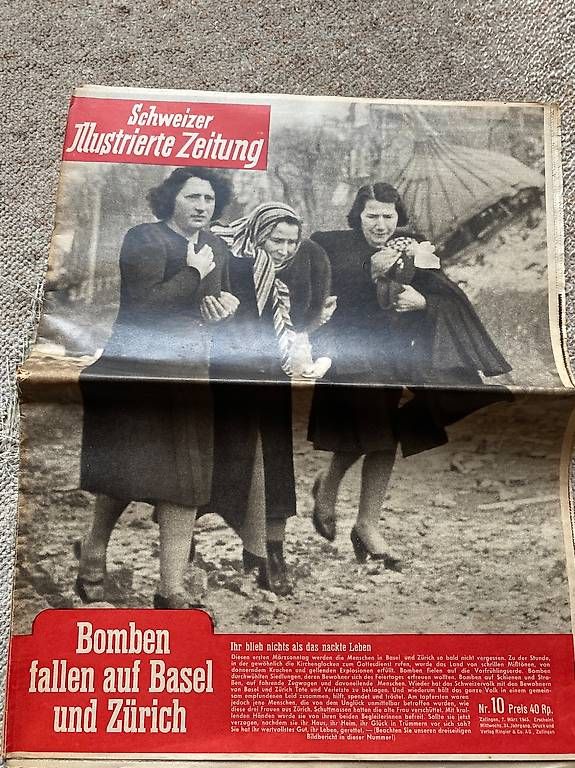 Riviste & Magazine: Kriegsende 1945, Schweizer Illustrierte (6 Hefte) – Usato da Binningen venduto da peter.binningen 4