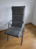 Gartensessel verstellbar und zusammenlegbar