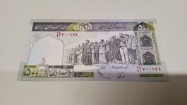Iranische Banknote - 500 Rial - Selten - Top 