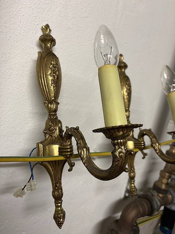 Lampade: Antike Wandleuchte 2x – Usato da zürich venduto da shantima 1