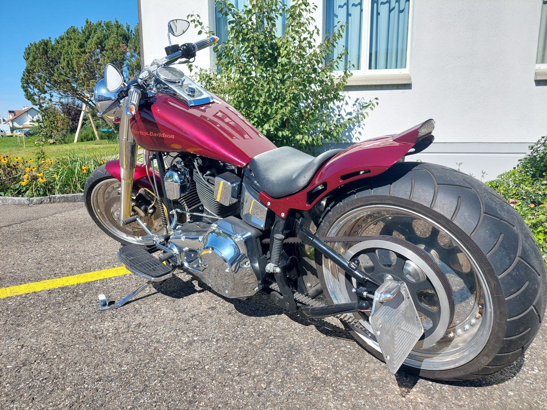 Chopper: Harleiy Davidson FLSTF – Usato da Altnau venduto da wahet 2