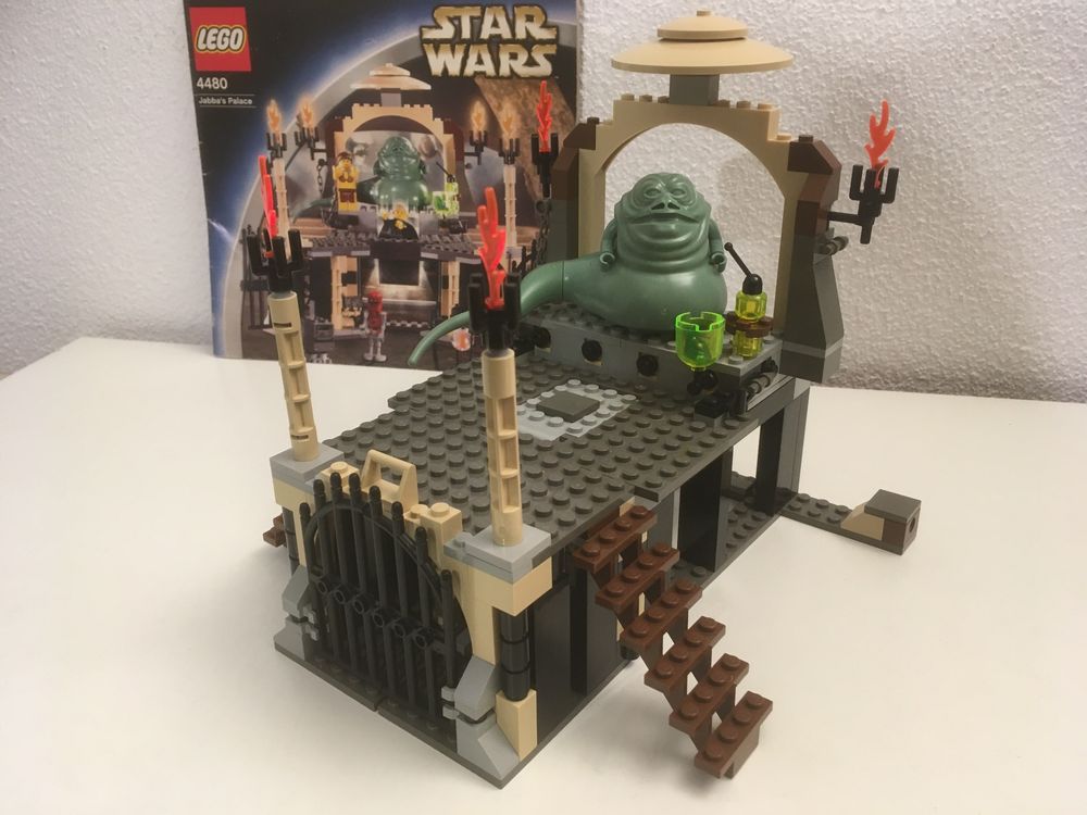 Lego Star Wars Jabba's Palace 4480 komplett Jahr 2003 !RAR! (Gebraucht ...