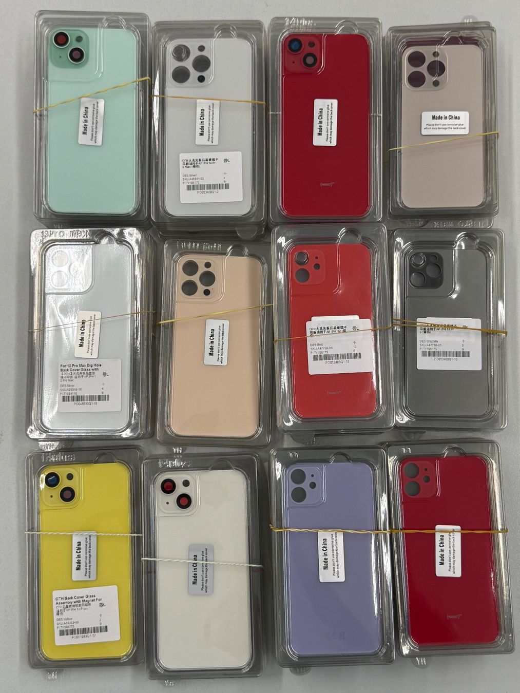 Apple Cover & Protezioni schermo: Lot de vitres arrière compatible pour iPhone – Usato da Zug venduto da ElPhone