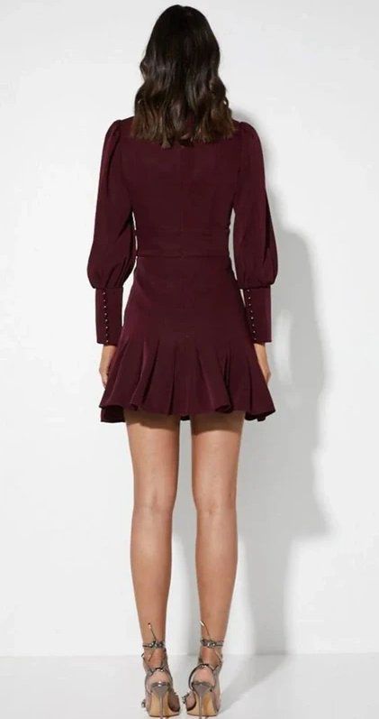 Vestiti: Kleid Mossmann bordeauxrot Grösse 34 – Usato da Stansstad venduto da InStyle8 2